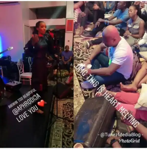 Guests Sitting On The Floor At Dija